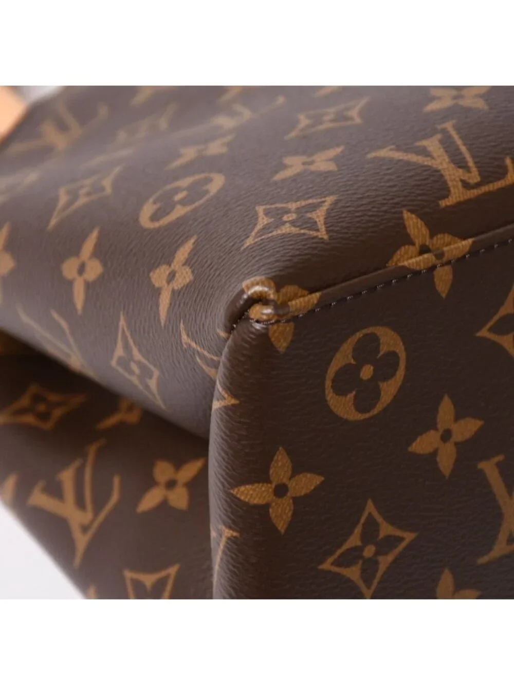 Louis Vuitton Petit Palais PM 2-Way Bag Monogram Brown Gold